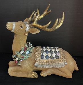lot 116 image: Darling MacKenzie Childs Deer