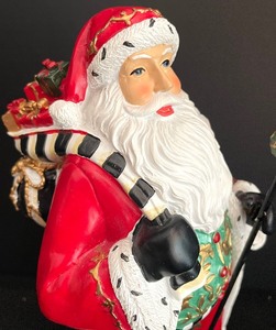 lot 150 image: MacKensie Childs Holly Father Holiday Decor