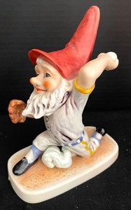 lot 149 image: Four Vintage Goebel Co-Boy Gnome Figurines