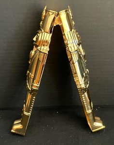 lot 151 image: Department 56 Golden Metal Nutcracker