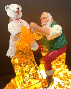 lot 171 image: Figi Graphics presents Santas Crystal Valley Rocking Horse Dreams Figurine
