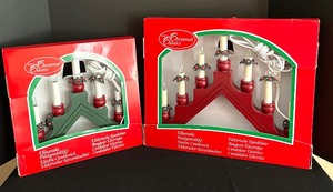 lot 48 image: 4 New Swedish Designed Light Decor by The Collection of Christmas Classics