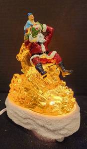 lot 185 image: Figi Graphics Santas Crystal Valley - Sledding with Santa