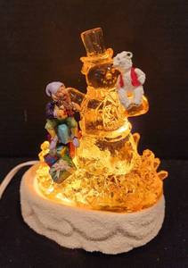 lot 187 image: Figi Graphics Santas Crystal Valley - Smile Mr. Snowman
