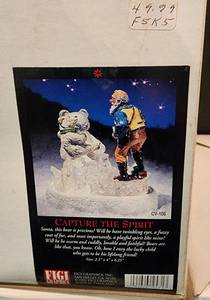 lot 201 image: Set of Four New Figi Graphics Santas Crystal Valley Holiday Decorations & More