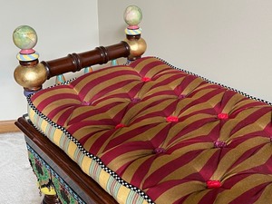 lot 3A image: Mackenzie Childs Ridiculous Bench