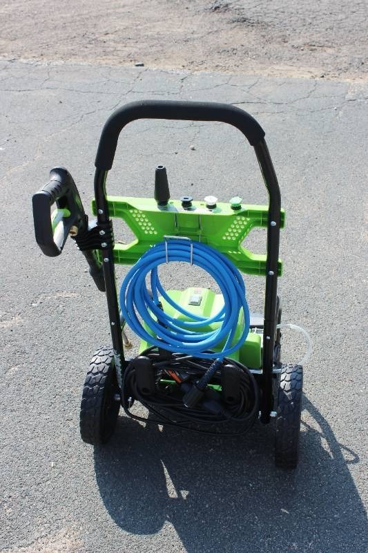 lot 32 image: Electric Pressure Washer GreenWorks
