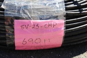 lot 138 image: 690 FT Of Liberty Cable SV- 25- CMP Quicklinx 2 X 25  MHR BLK