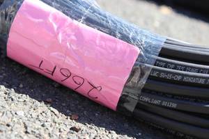 lot 140 image: 266 FT Of Liberty Cable SV- 25- CMP Quicklinx 2 X 25  MHR BLK
