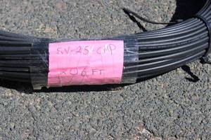 lot 145 image: 206 FT Of Liberty Cable SV- 25- CMP Quicklinx 2 X 25  MHR BLK