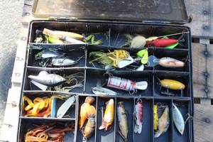 lot 8 image: Plano Phantom Double Sided Fishing Tackle Box