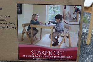 lot 24 image: Folding Junior 3 Pc Table And Chairs