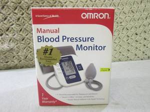 lot 8 image: (EC1) Omron Manual Blood Pressure M...