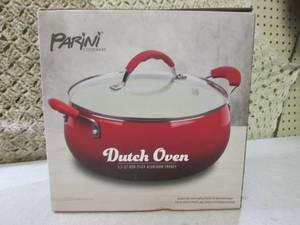 lot 11 image: (CSB) Parini Dutch Oven 5.5 Qt Non-...