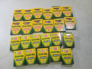 lot 40 image: (EC1) Crayola Crayons and Chalk 12 ...