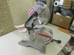 lot 59 image: (CSB) Ryobi Miter Saw Works...