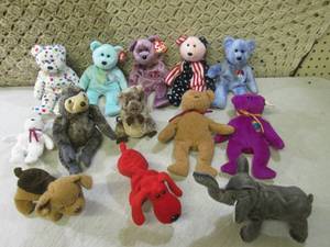 lot 65 image: (BS) Assorted TY Beanie Babies...