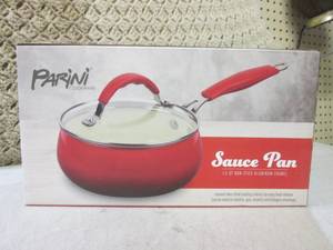 lot 92 image: (F-0) Parini 1.5 Qt Non-Stick Alumi...
