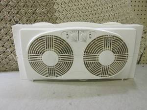 lot 102 image: (EW5) Twin Window Fan Works...
