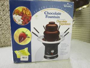 lot 110 image: (F-3) Rival Chocolate Fountain...