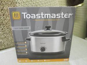 lot 114 image: (F-0) Toastmaster 5 Quart Slow Cook...