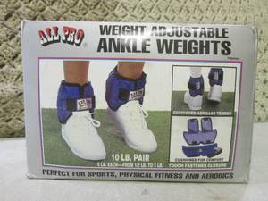 lot 135 image: (EC1) All Pro Weight Adjustable Ank...