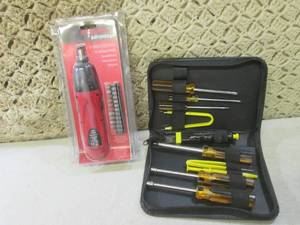 lot 143 image: (EC1) 6v Cordless Screwdriver and S...