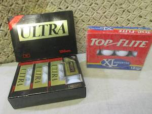 lot 214 image: (EC1) 2 Boxes of 12 Golf Balls Top ...
