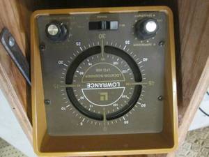 lot 218 image: (RM2) Lowrance LFG-405 Fish Locator...
