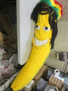 lot 225 image: (EW2) Large Stuffed Banana Approx 5...