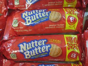lot 230 image: (B-2) 20 Pack Nutter Butter Cookies...