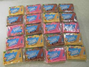 lot 232 image: (B-1) 20 Packs Assorted Sugar Wafer...