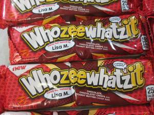 lot 249 image: (B-1) 20 Whozeewhatzit Candy Bars P...