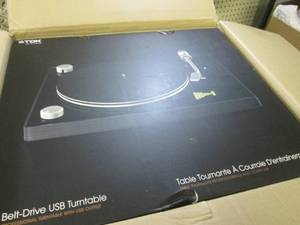 lot 265 image: (RM3) TDK TVT2002 Turntable - USB -...