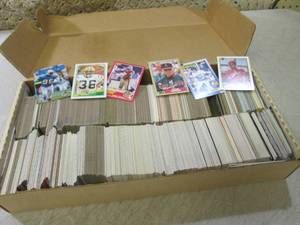 lot 269 image: (C-4) Box Full of Assorted Football...