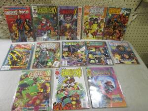 lot 278 image: (RMC) 21 Marvel Generation X Comic ...