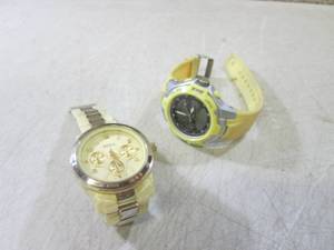 lot 284 image: (FS) 2 Wrist Watches Bora and Red S...