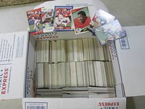lot 286 image: (CS) Box Full of Assorted Footbal C...
