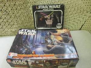 lot 292 image: (RM1) Vintage Ertl AMT Star Wars Ac...