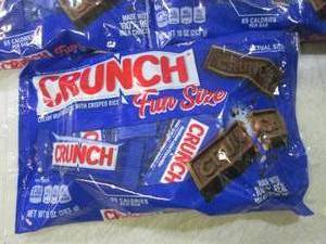 lot 316 image: (B-2) 3 Bags Fun Size Crunch Candy ...
