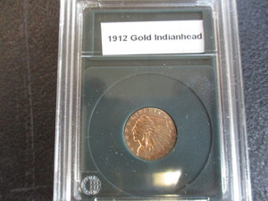2. 1912 2.50 Gold Indianhead Quarter Eagle
