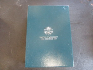 10. 1990 Eisenhower Centennial Prestige Set 1oz Silver Commemorative and Complete Proof Set in Original Government Packaging