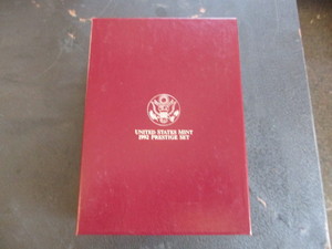 11. 1992 US Olympic Prestige Set 1oz Silver Commemorative, Clad Commemorative and Complete Proof Set in OGP