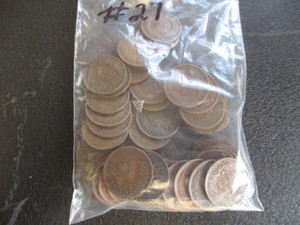 27. Lot of (50) Indian Head Pennies - Multiple Dates