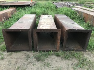 12x12 Leg Steel (3 pcs)