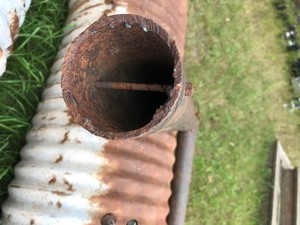 Steel Clothesline Pole
