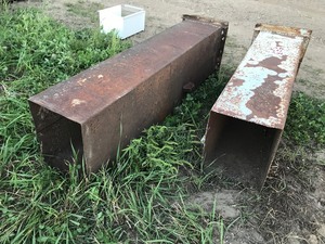 10 x 13 Leg Steel (2 pcs)