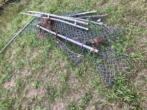Misc. Chain Link Fence Posts & Clamps