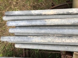 8 Chain Link Fence Posts (10 pcs)