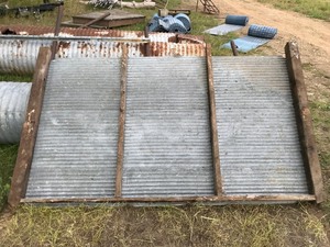 Corrugated Steel Panel wStuds